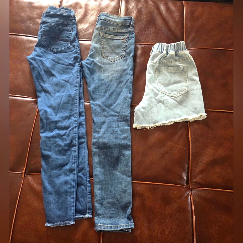 Girls Denim Bundle (Jessica Simpson/Justice) Size 10